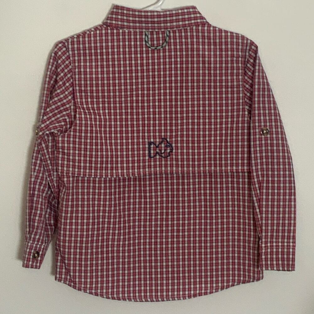 Prodoh Founders‎ Fishing Shirt NWT Plaid size 8/10 - Picture 3 of 4